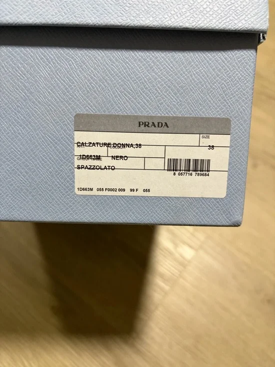 Prada Black Patent Leather Lug-Sole Penny Loafers - Picture 3 of 6